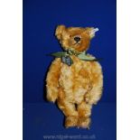 A boxed Steiff Centenary musical Bear created by Danbury Mint, made of mohair, 16'' tall,