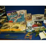 A quantity of miscellaneous Airfix models including RAF Wellington B111 fighter, etc.