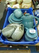 A quantity of Studio Sunfield Pottery to include part tea set, Royal Worcester brown jug etc.