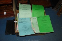 A large quantity of Nigel Ward & Co collectable auction catalogues 1991 - 2015 and approximately 70