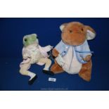 Two Beatrix Potter soft toys - Mr.