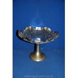 A pierced Epns Cake stand,