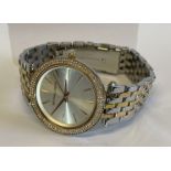 A Boxed Ladies Michael Kors Darci Glitz Watch MK3203, Good Working Order, New Battery.