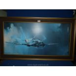 A large framed Print by Barrie A.F.