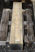 Oak timber 8'' x 6'' x 49'' long.