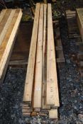 40 lengths of 3'' x 1/2'' x 94'' softwood battens