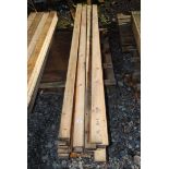 40 lengths of 3'' x 1/2'' x 94'' softwood battens