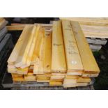 43 lengths of various 5 1/2'' x 1 1/2'' timber and a quantity of 3'' x 2'' up to 43'' long.