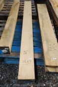 Oak timber 7 1/2'' x 2'' x 73'' long