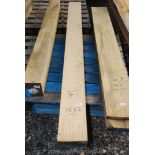 Oak timber 7 1/2'' x 2'' x 73'' long