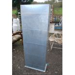 A Galvanised section of heating/air duct.