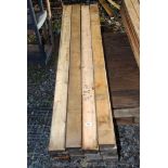 ***Sixteen lengths of softwood 4'' x 2'' x 69''