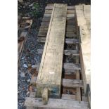Oak timber 8'' square x 59'' long.