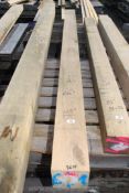 Oak timber 6'' square x 103'' long