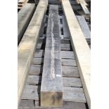 Oak timber 6 1/2'' square x 98 1/2'' long.