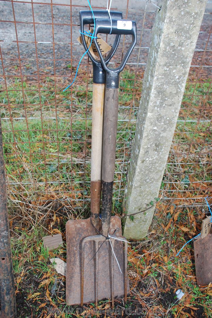 A Shovel and a Fork.