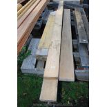 ***Seven lengths of softwood 7'' x 2'' : 3 of 77'' long,