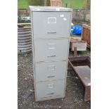 A four drawer Filing Cabinet (no key).