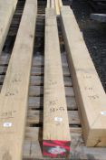 Oak timber 5 1/2'' square x 82'' long