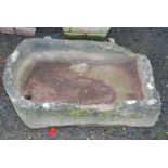 A Stone Sink 30" x 18" x 8" a/f.