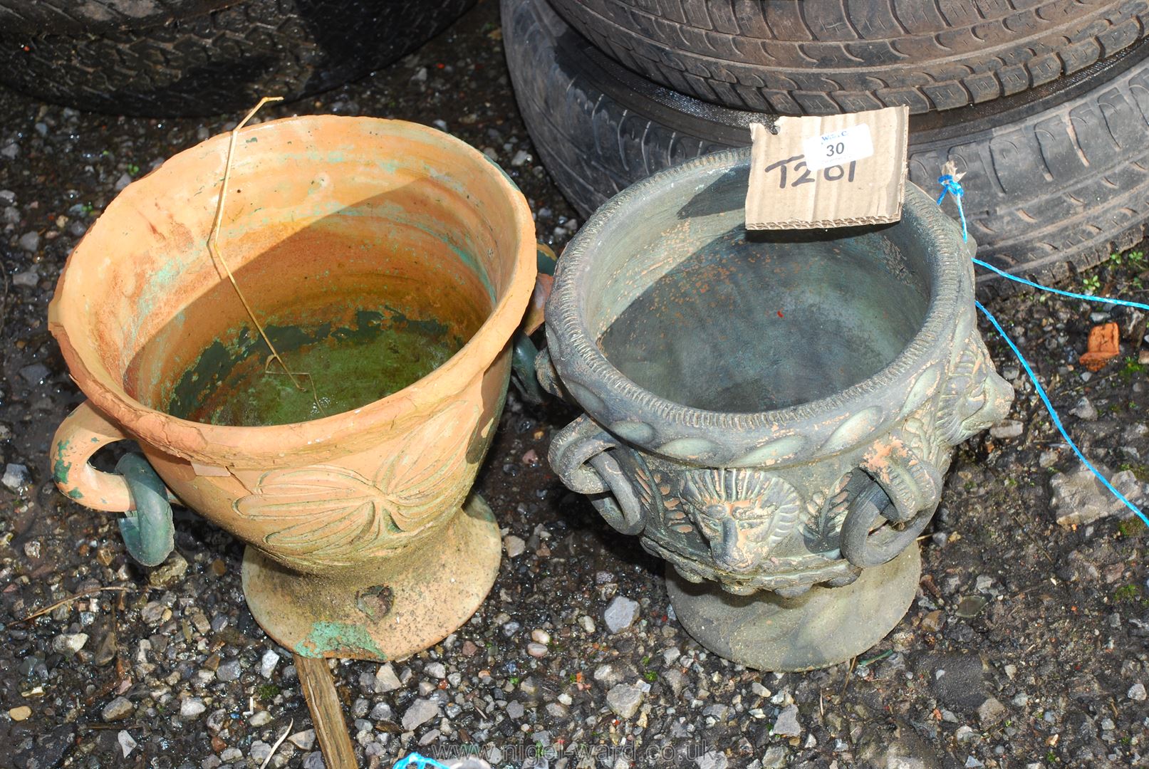 Two Flower planters.