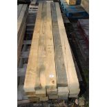 20 lengths of Oak 3/3/4'' x 2'' x 92''.