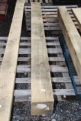 Oak timber 7 3/4'' square x 96'' long