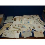 A quantity of First Day Covers including Rhodesia, Zimbabwe etc.