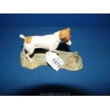A Border Fine Arts figure of Jack Russell and Mouse