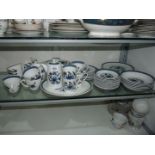 A quantity of Alfred Meakin Glo-White 'Countryside' dinner, tea and coffee ware.