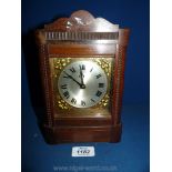 An Oak cased mantel/bracket Clock by H.A.C.