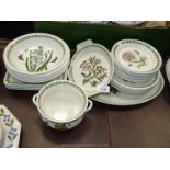 A Portmeirion 'Botanic Garden' part dinner service comprising of 23 pieces to include meat plate,