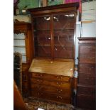 A fine old Mahogany Bureau Bookcase,