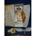 A Franklin Mint doll 'The Christmas Angel', 17'' tall, boxed.