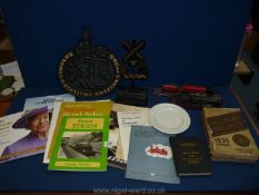 A quantity of railway memorabilia including British Railways Rule Book 1950,