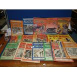 34 monthly issues of Practical Mechanic magazine between 1938 and 1949, with original covers.