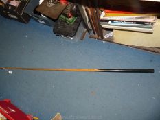 A Lewis and Wilson Snooker/Billiard Cue, 57'' long with original makers label.