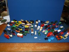 A quantity of model buses and lorries including Matchbox, Corgi, days Gone By etc.