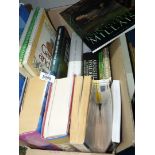 A box of books to include Italian Baroque Sculpture, British History, Gardening etc.