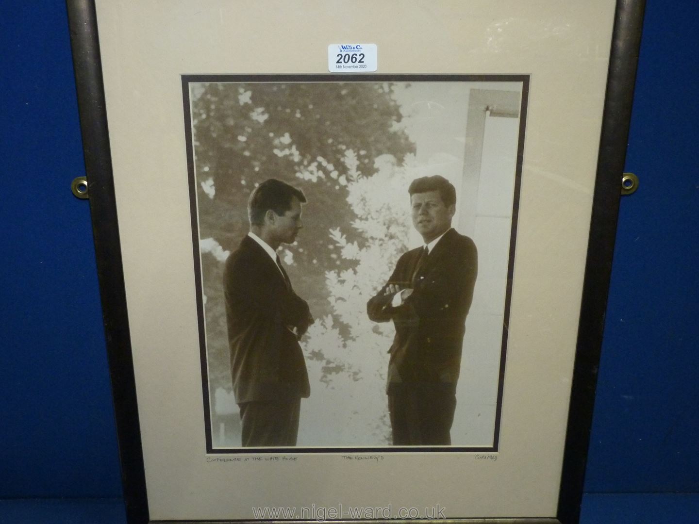 A 1963 photograph "The Kennedy's", Mark Reuben vintage collection.