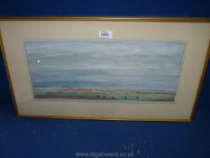 A framed and mounted Watercolour signed lower left Anthony Kerr,