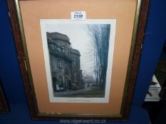 A Print of Lower Mall Hammersmith 1905.