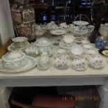 A Royal Standard part dinner set and another