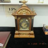 A reproduction bracket clock a/f