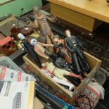 A quantity of assorted Star Wars action figures