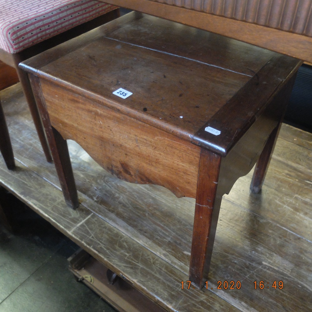 MAHOGANY COMMODE - Image 3 of 4