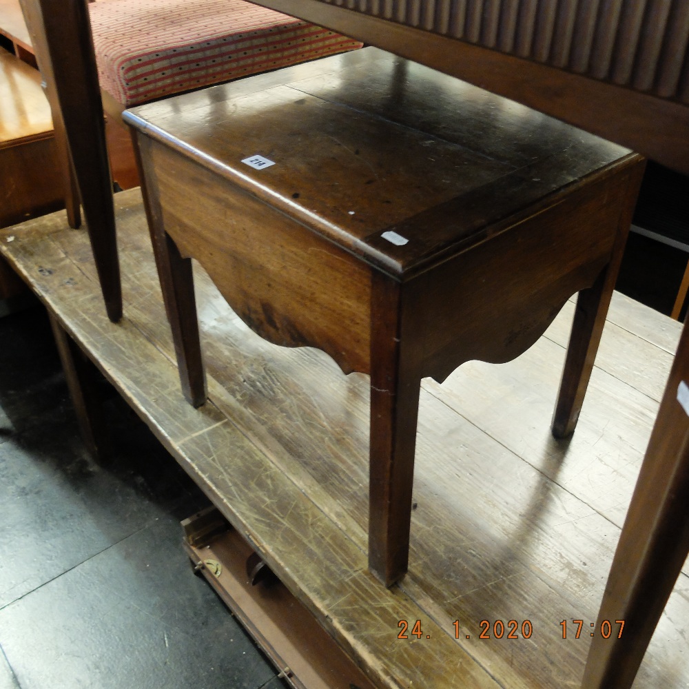 MAHOGANY COMMODE - Image 4 of 4