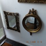 Two gilt framed mirrors