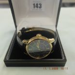 A gentleman's Tissot Le Locale automatic watch with mother of peal face,