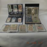 A substantial collection of banknotes including German, 1948 Anglo Palestine One Pound Note,